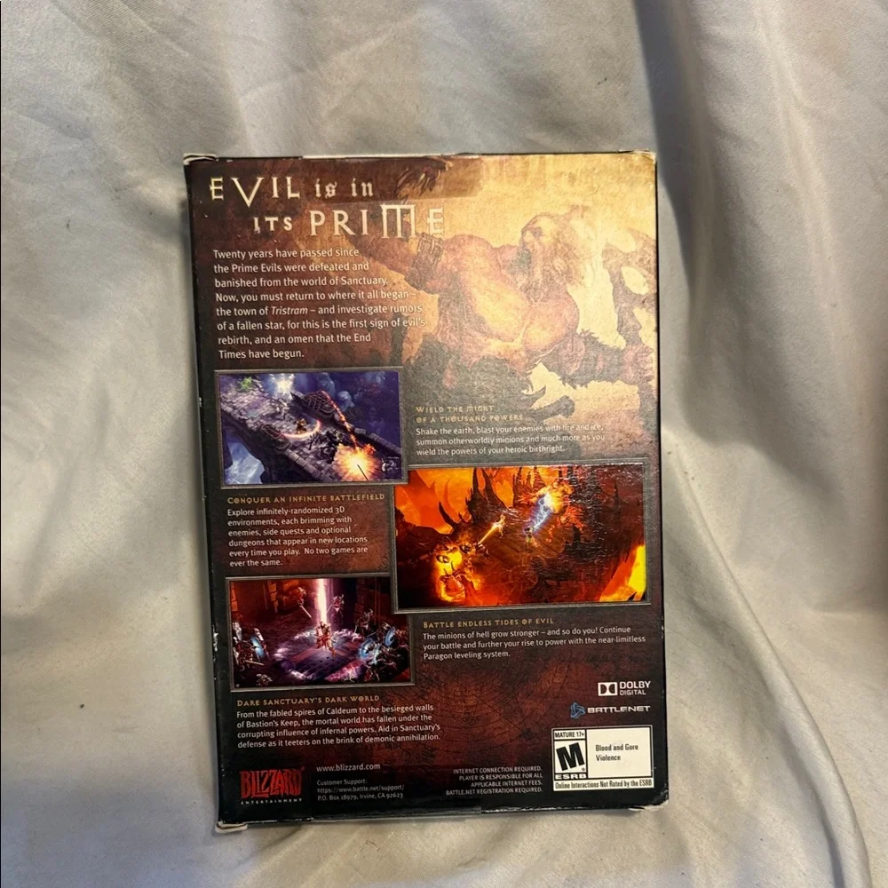 Diablo III PC DVD Game